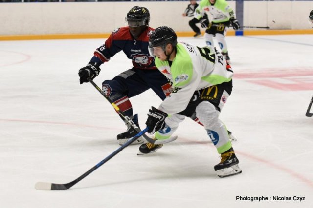 Photo hockey match Wasquehal Lille - Epinal  le 21/09/2019