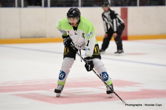 Photo hockey match Wasquehal Lille - Epinal  le 21/09/2019