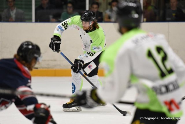 Photo hockey match Wasquehal Lille - Epinal  le 21/09/2019