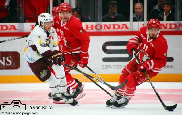 Photo hockey match Lausanne - Genève le 24/09/2019