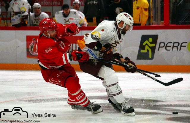 Photo hockey match Lausanne - Genève le 24/09/2019