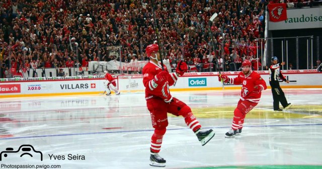 Photo hockey match Lausanne - Genève le 24/09/2019