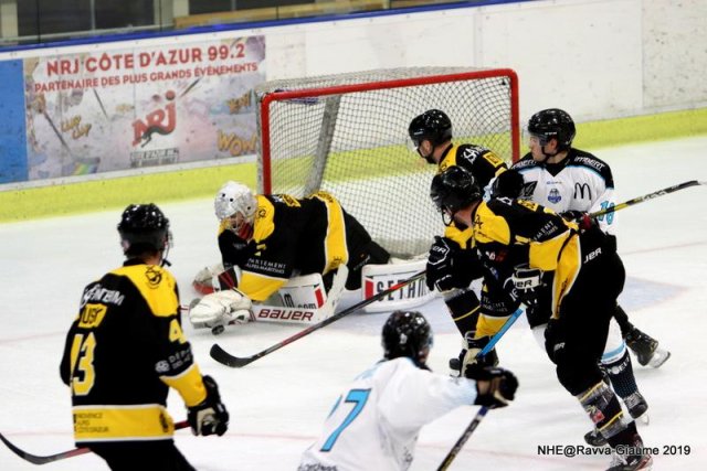 Photo hockey match Nice - Gap  le 22/09/2019