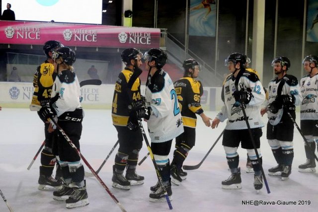 Photo hockey match Nice - Gap  le 22/09/2019
