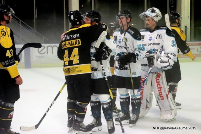 Photo hockey match Nice - Gap  le 22/09/2019