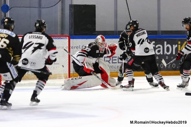 Photo hockey match Rouen - Bordeaux le 24/09/2019