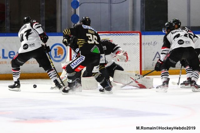 Photo hockey match Rouen - Bordeaux le 24/09/2019