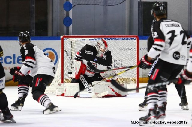 Photo hockey match Rouen - Bordeaux le 24/09/2019