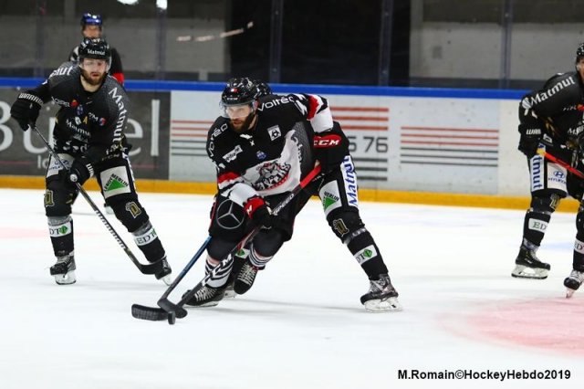 Photo hockey match Rouen - Bordeaux le 24/09/2019