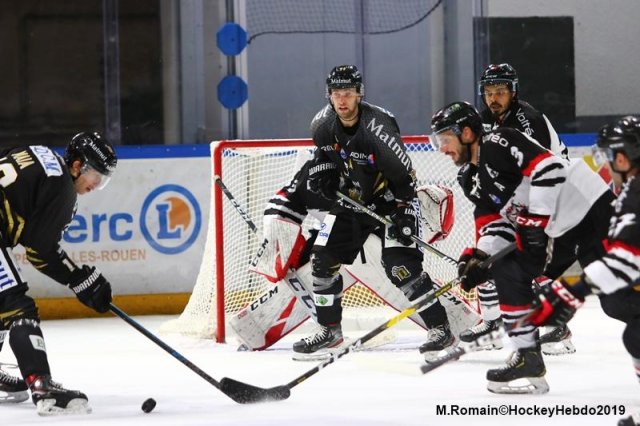 Photo hockey match Rouen - Bordeaux le 24/09/2019