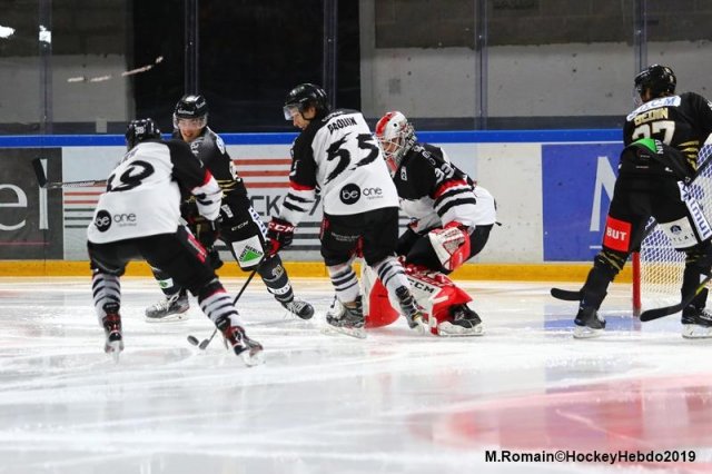 Photo hockey match Rouen - Bordeaux le 24/09/2019