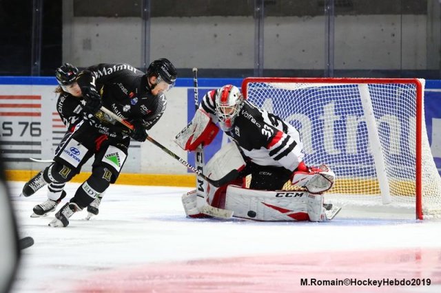 Photo hockey match Rouen - Bordeaux le 24/09/2019