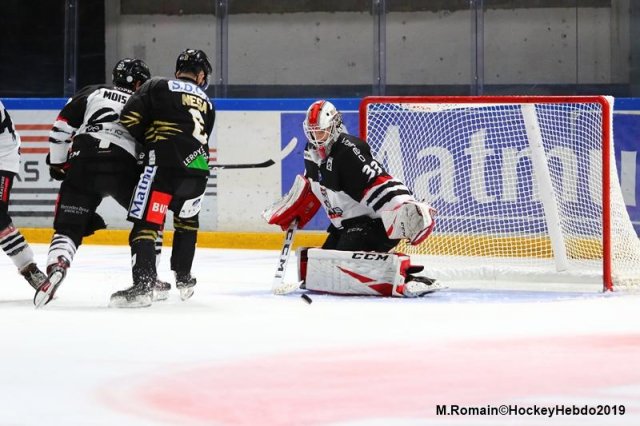 Photo hockey match Rouen - Bordeaux le 24/09/2019