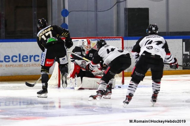Photo hockey match Rouen - Bordeaux le 24/09/2019