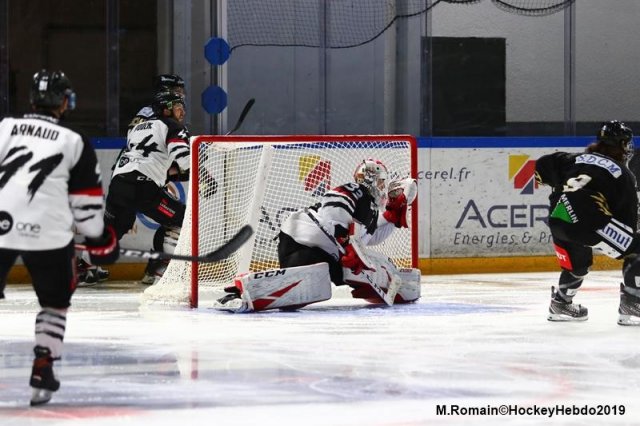 Photo hockey match Rouen - Bordeaux le 24/09/2019
