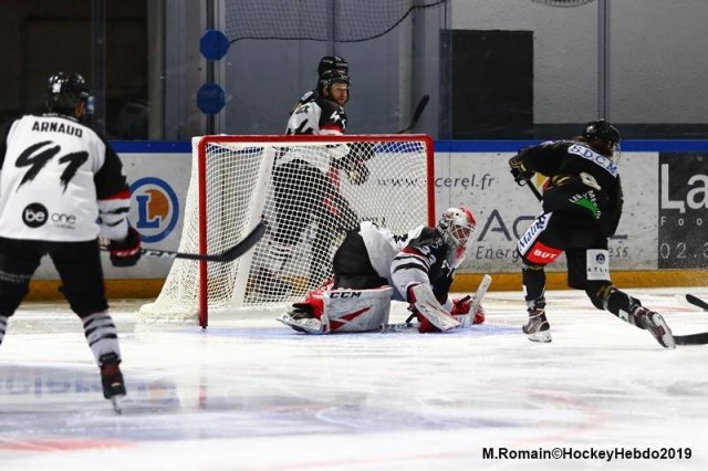 Photo hockey match Rouen - Bordeaux le 24/09/2019