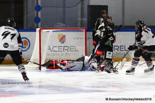 Photo hockey match Rouen - Bordeaux le 24/09/2019