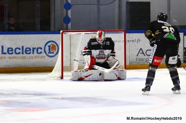 Photo hockey match Rouen - Bordeaux le 24/09/2019