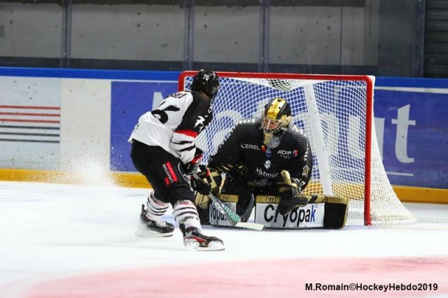Photo hockey match Rouen - Bordeaux le 24/09/2019