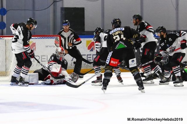 Photo hockey match Rouen - Bordeaux le 24/09/2019