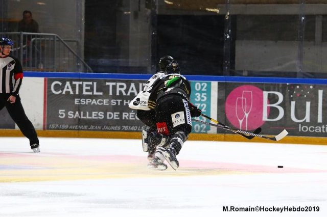 Photo hockey match Rouen - Bordeaux le 24/09/2019