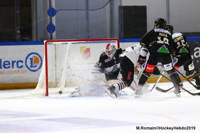Photo hockey match Rouen - Bordeaux le 24/09/2019