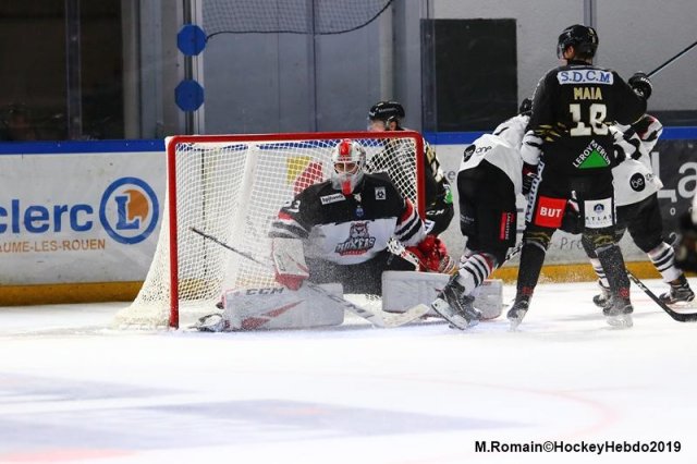 Photo hockey match Rouen - Bordeaux le 24/09/2019
