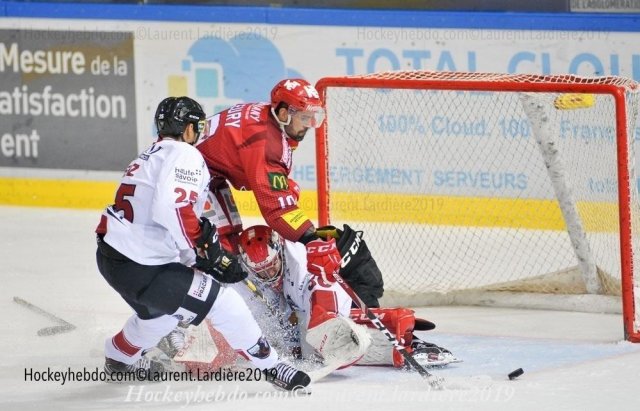 Photo hockey match Grenoble  - Chamonix  le 24/09/2019