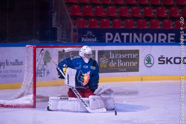 Photo hockey reportage U20 - Grenoble coule face au HC74