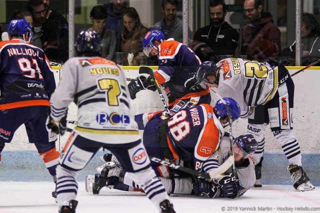 Photo hockey match Clermont-Ferrand - Dunkerque le 28/09/2019