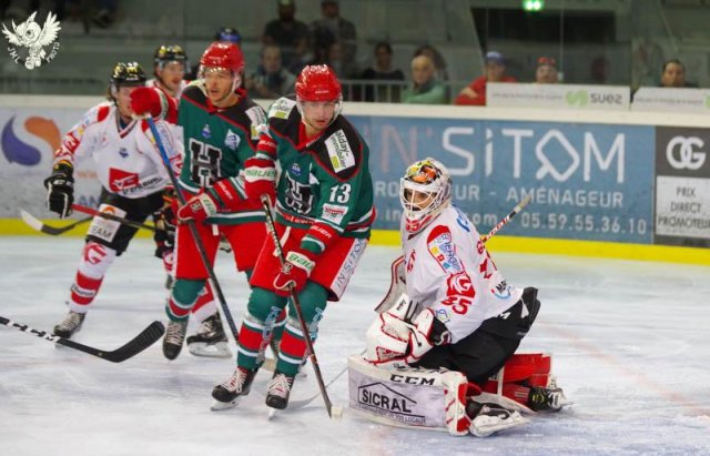 Photo hockey match Anglet - Amiens  le 29/09/2019