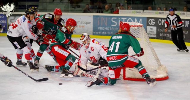 Photo hockey match Anglet - Amiens  le 29/09/2019