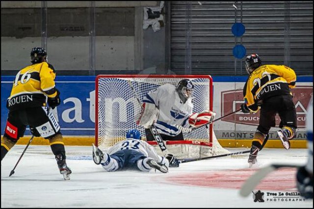 Photo hockey match Rouen II - Paris (FV) le 28/09/2019