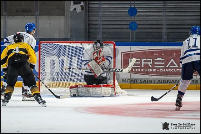 Photo hockey match Rouen II - Paris (FV) le 28/09/2019