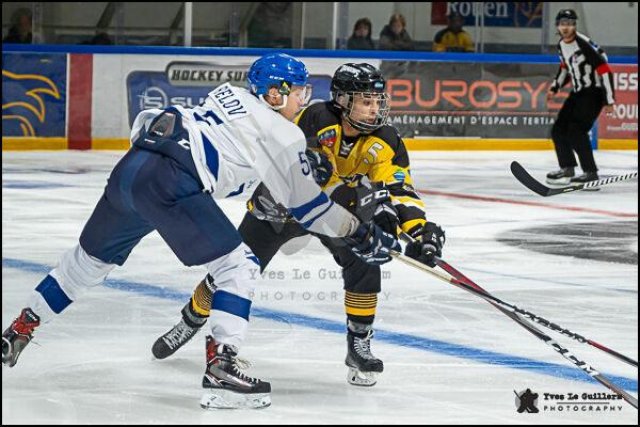 Photo hockey match Rouen II - Paris (FV) le 28/09/2019
