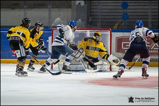 Photo hockey match Rouen II - Paris (FV) le 28/09/2019