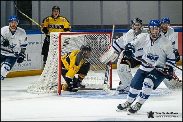 Photo hockey match Rouen II - Paris (FV) le 28/09/2019