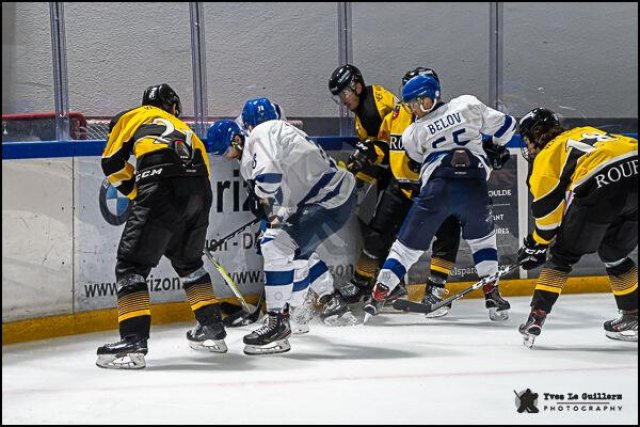 Photo hockey match Rouen II - Paris (FV) le 28/09/2019