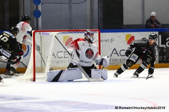Photo hockey match Rouen - Mulhouse le 01/10/2019