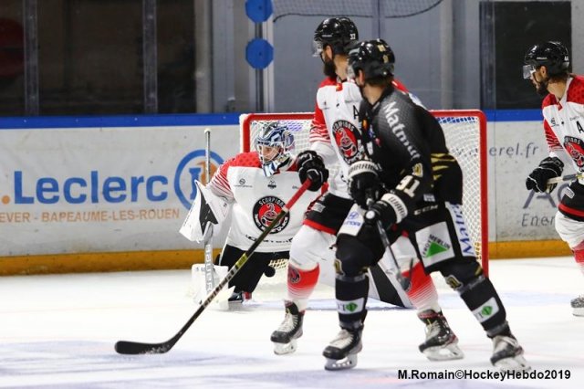 Photo hockey match Rouen - Mulhouse le 01/10/2019