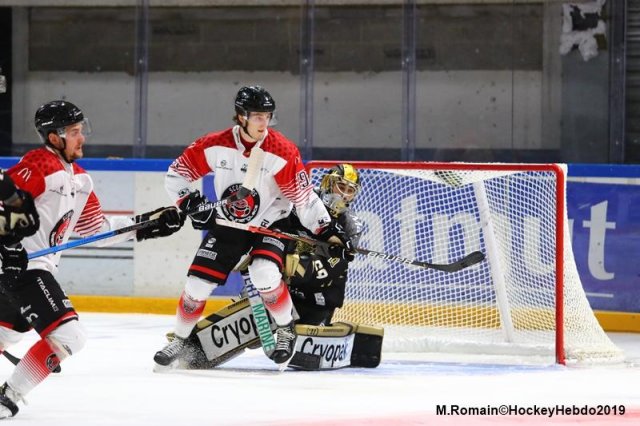 Photo hockey match Rouen - Mulhouse le 01/10/2019
