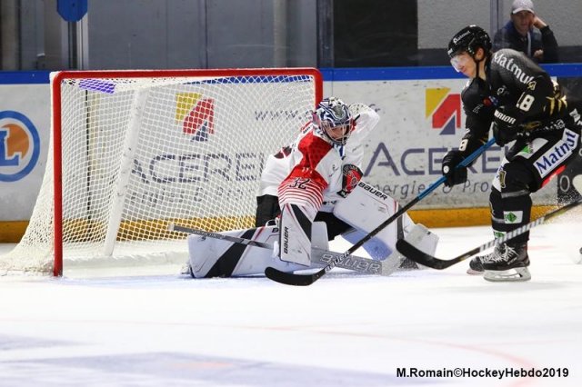 Photo hockey match Rouen - Mulhouse le 01/10/2019