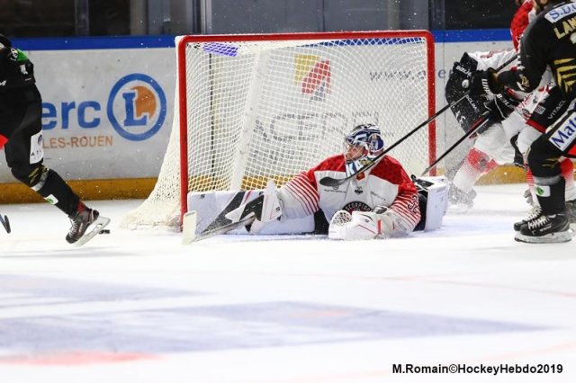 Photo hockey match Rouen - Mulhouse le 01/10/2019