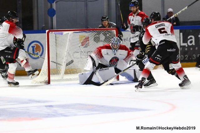 Photo hockey match Rouen - Mulhouse le 01/10/2019