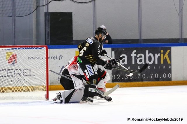 Photo hockey match Rouen - Mulhouse le 01/10/2019