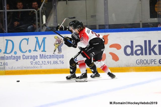 Photo hockey match Rouen - Mulhouse le 01/10/2019