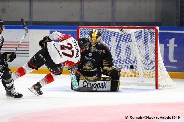 Photo hockey match Rouen - Mulhouse le 01/10/2019