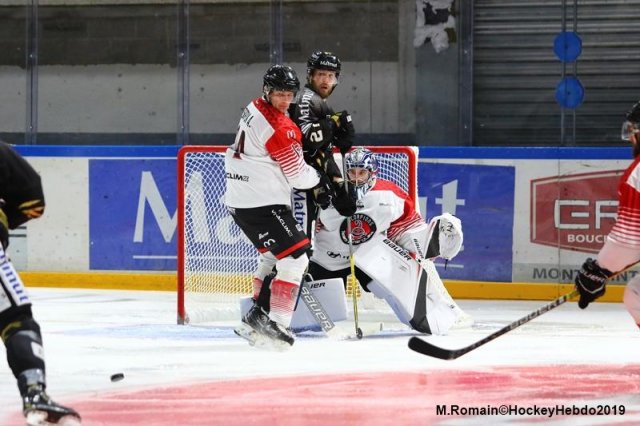 Photo hockey match Rouen - Mulhouse le 01/10/2019