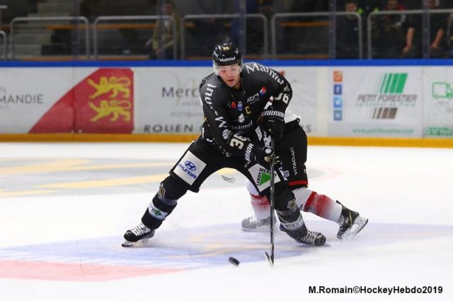 Photo hockey match Rouen - Mulhouse le 01/10/2019