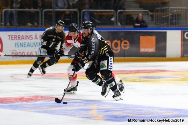 Photo hockey match Rouen - Mulhouse le 01/10/2019